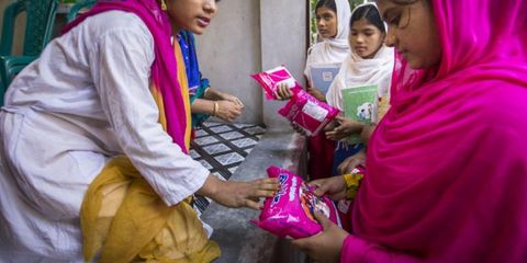 Busting period taboos and fighting child marriage in Bangladesh