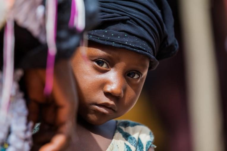 Girl from Kindia region, Guinea