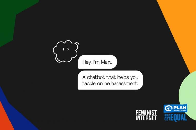 Talk to Maru. An anti-harassment chatbot.