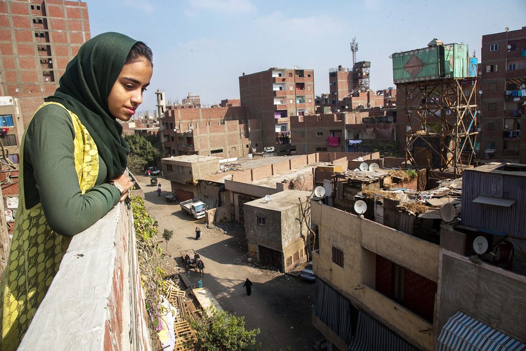 Our goal is to build safe, accountable, and inclusive cities with and for adolescent girls like Donia, 15, from Cairo.