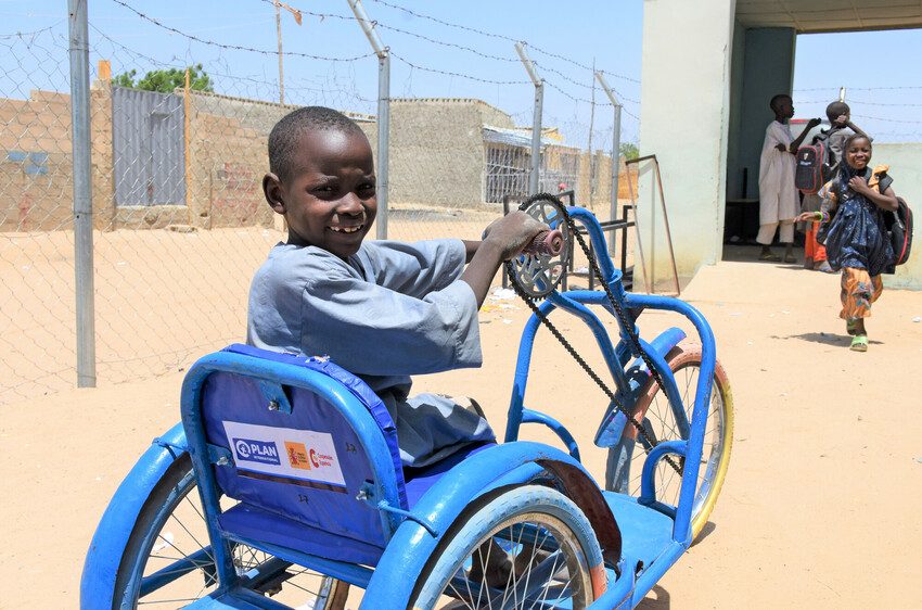How are children with disabilities excluded? Wheelchair, wheelchair bike, education, disabilities, inclusive education.