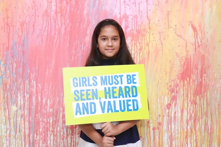 Girls must be seen heard and valued - this is how Girls Get Equal