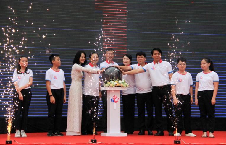 Phuong Anh Tran Huu took this photo at the launch of the 'Act for Children' campaign in Vietnam.
