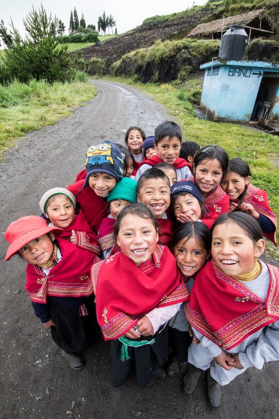 In Ecuador, more than a quarter of young people don’t go to secondary school, most often girls who miss out on an education because of domestic work.