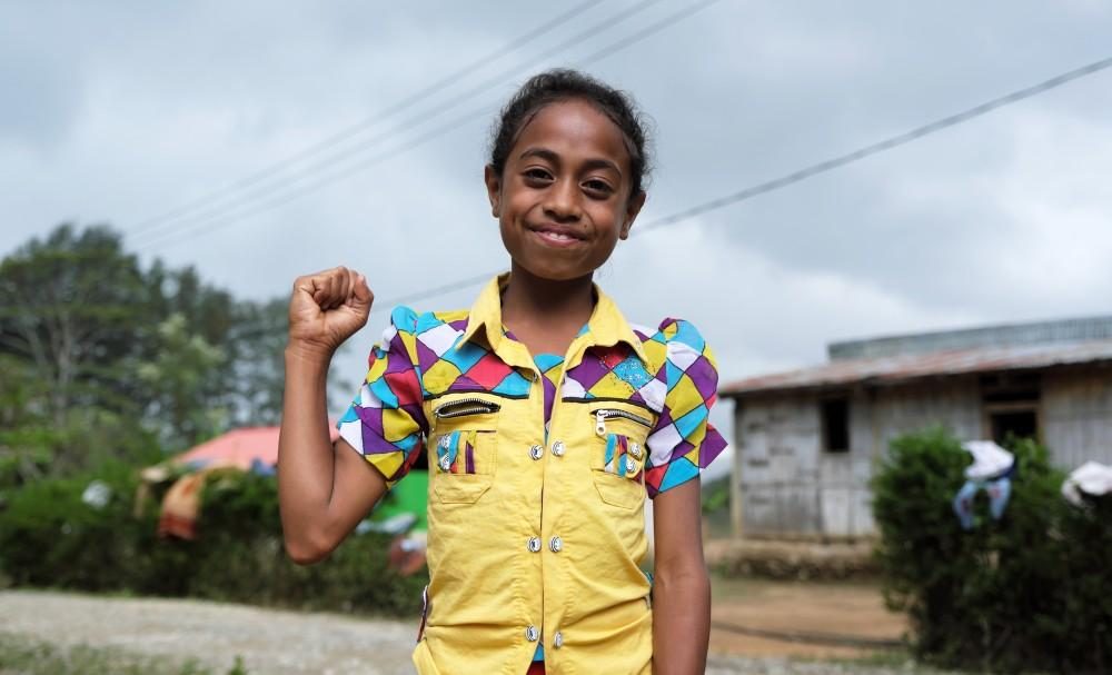 Santina wants to be Prime Minister of Timor-Leste so girls' needs are addressed.