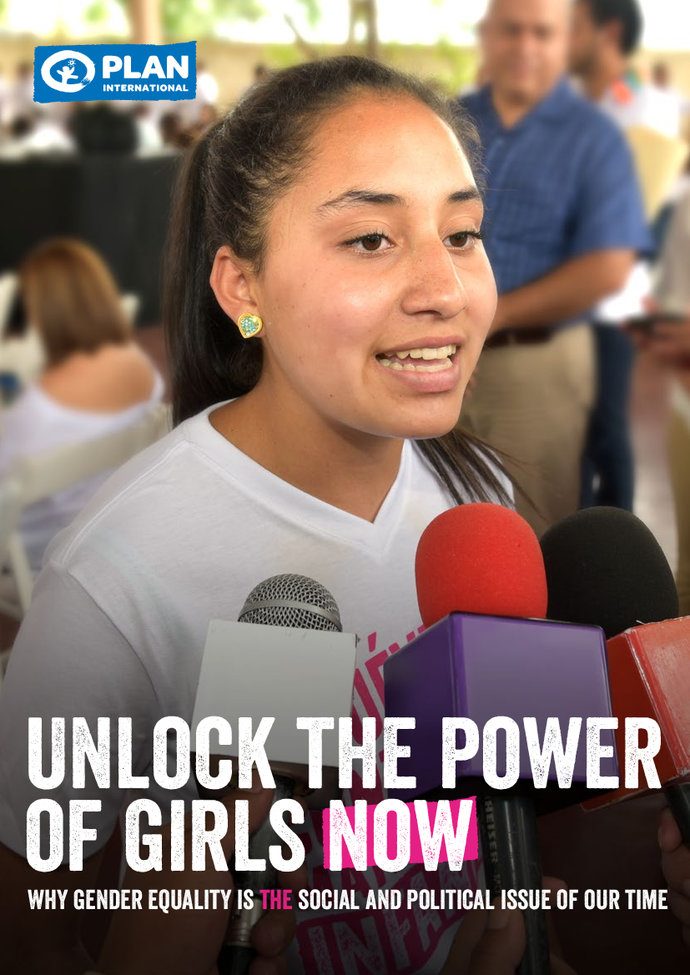 Unlock the Power of Girls Now - cover (State of the World's Girls 2017).
