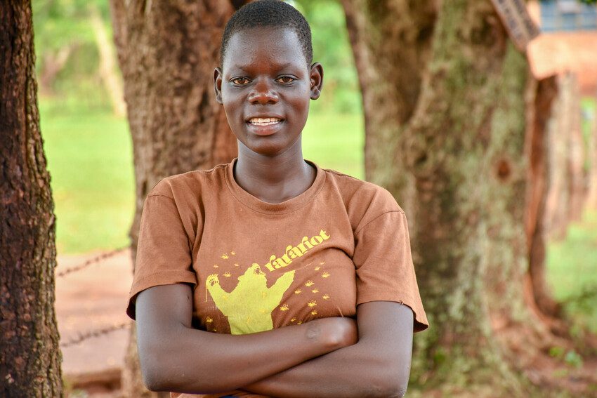 Plan International is supporting girls like Hellen to manage their periods without shame or stigma.