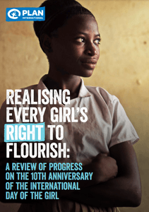 Realising every girl's right to flourish - report cover.
