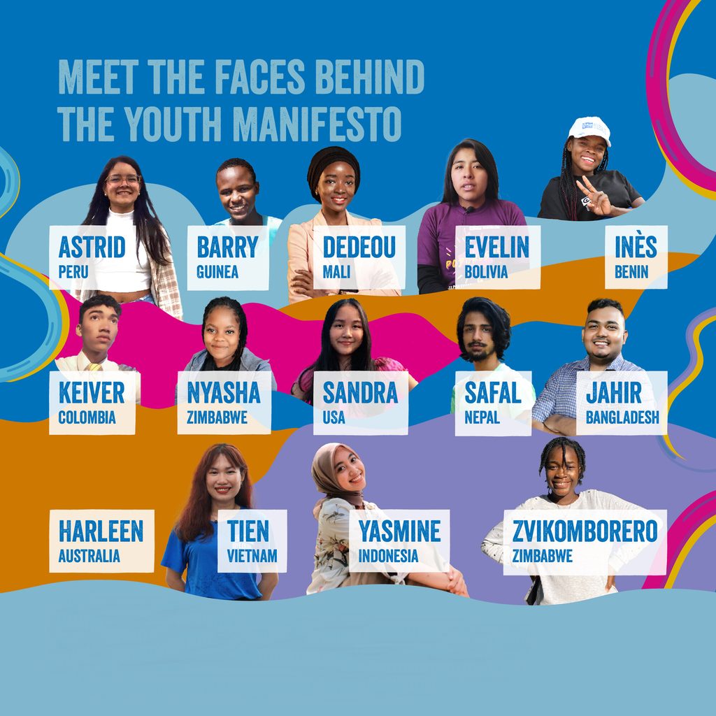 young influencers, campaigners, activists, gender equality