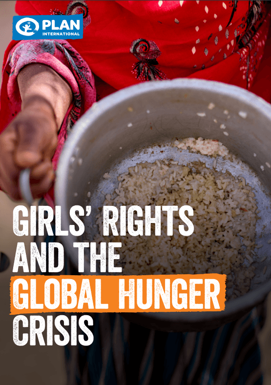 Girls- rights and the global hunger crisis - cover. 