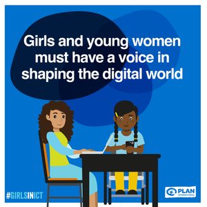 Girls and young women must have voice in shaping the digital world.