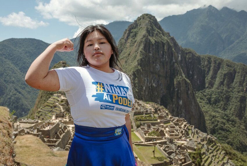 Josselyn, Girls Get Equal campaigner from Peru.