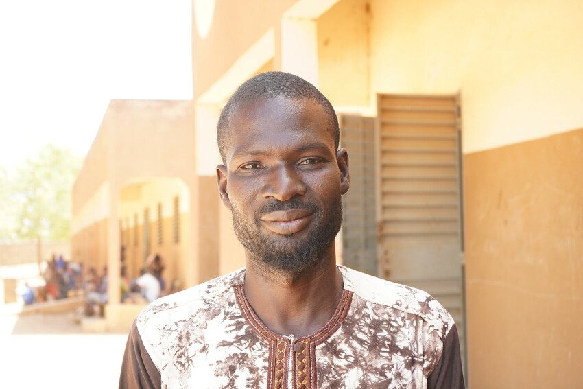 Souleymane Ouedraogo, a head teacher at school in Kaya.