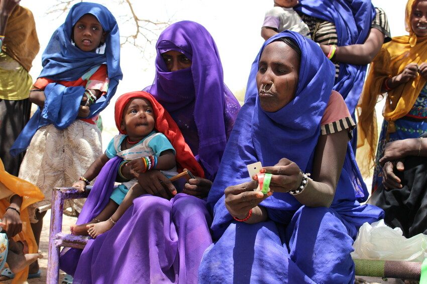 Nutrition programming in Sudan.