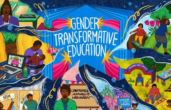 Gender-transformative education brief cover. 