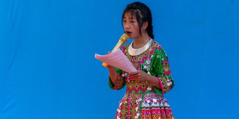 Exceeding limitations: H’mong girl leads change in her community