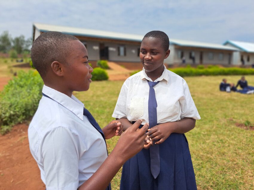 Anna, 18, mentors young girls at her school about the dangers of FGM and child marriage.
