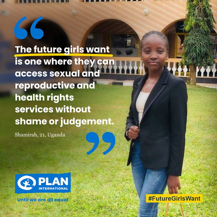 Shamirah wants access to SRHR services without shame or judgement. 