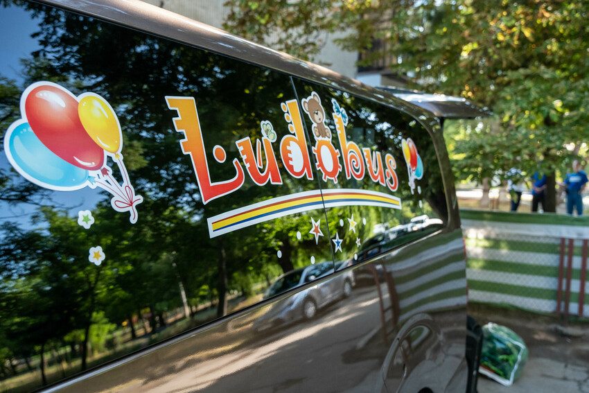 Ludobus the mobile play bus.