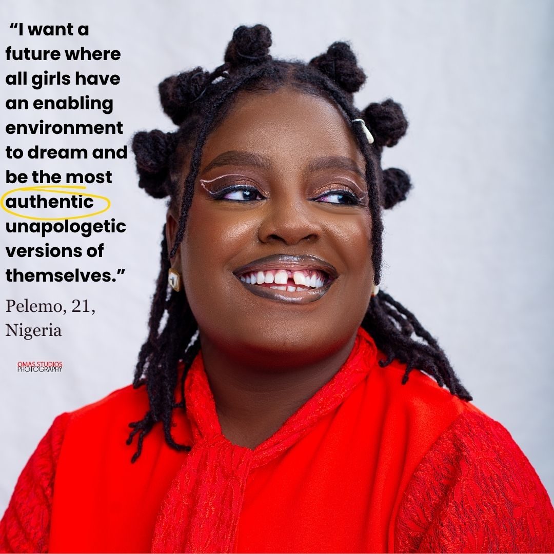 Pelemo, a young changemaker, uses poetry to advocate for gender equality, disability inclusion, and mental health awareness.