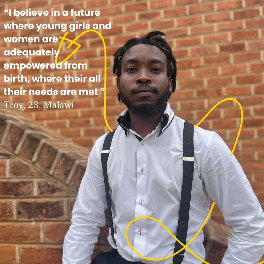 Troy is a youth activist studying Gender and Development, passionate about empowering women and children.