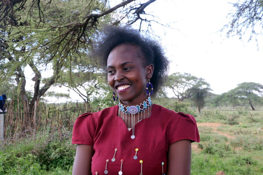 Jacinta, a young activist working to end female genital mutilation (FGM).