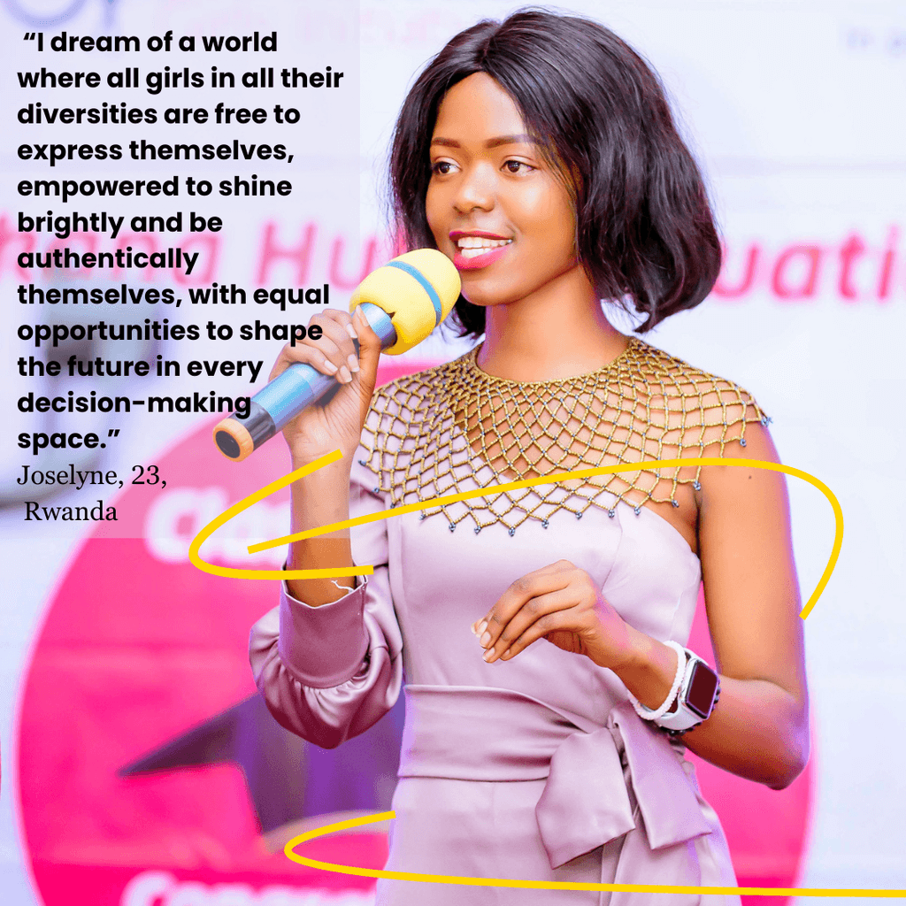 Joselyne has over 5 years of experience advocating for gender equality and is the Programs Lead at Impanuro Girls Initiative.