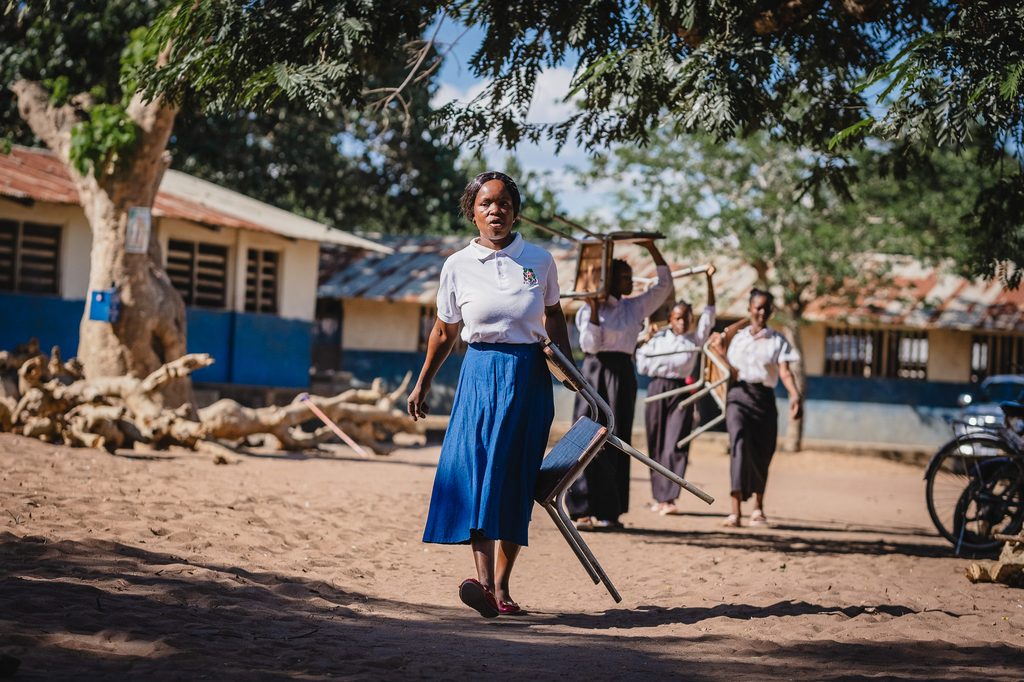 Children at a school in Mozambique. Photo credit: Plan International / Enzo Tabet Cruz