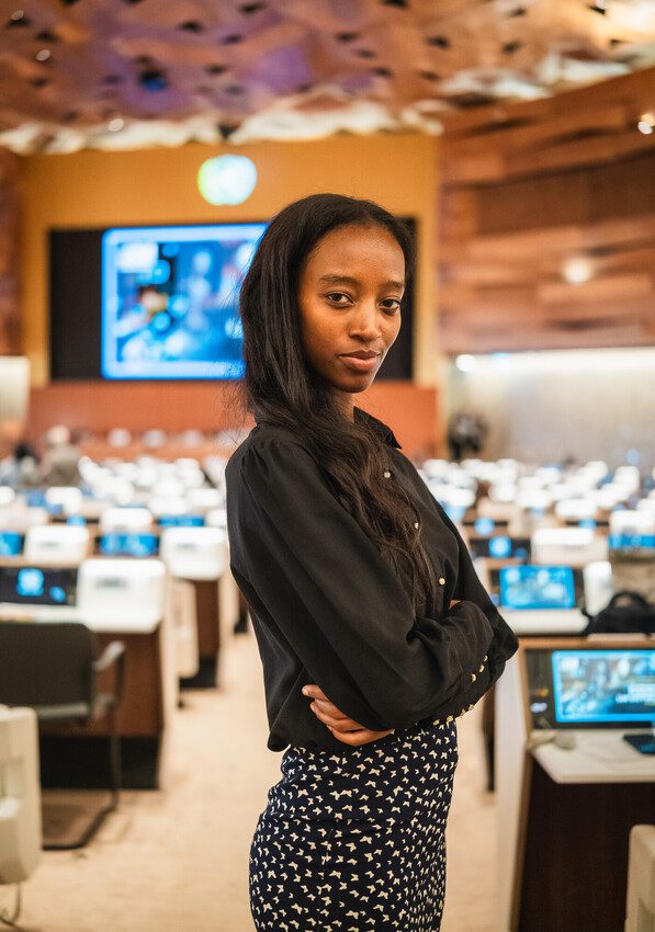 Felicity spoke at the UN Human Rights Council. 