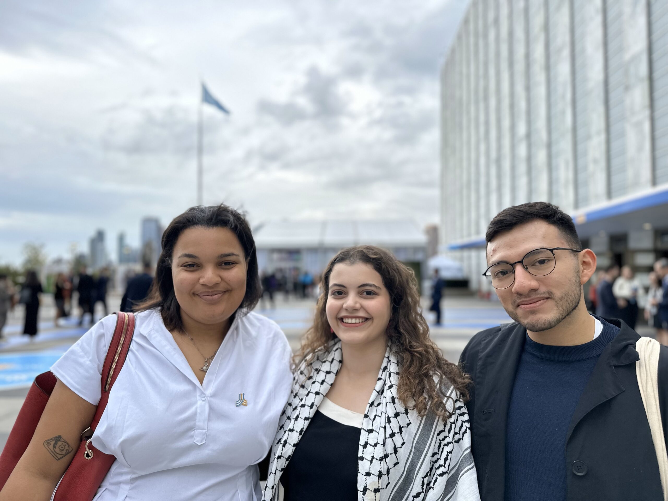 Youth delegates in New York for the Summit of the Future.