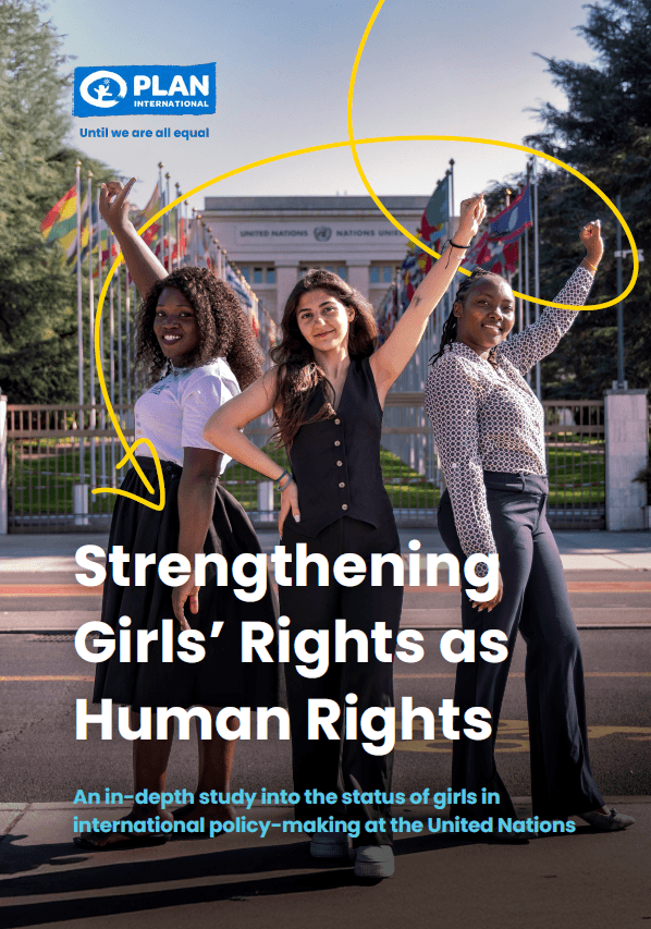 Strengthening Girls' Rights as Human Rights report cover.