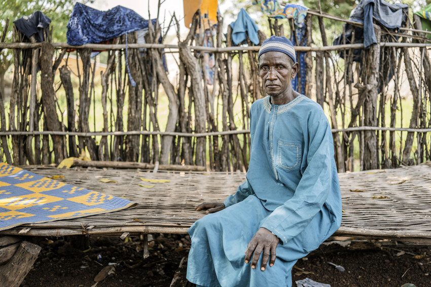 Abdouramane, 56, is the chief of his village in Kédougou region.