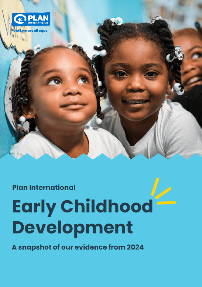 Early Childhood Development snapshot report cover.