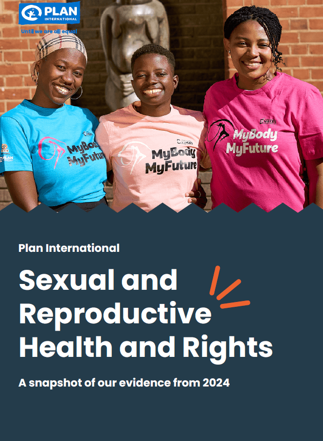 Sexual and Reproductive Health and Rights snapshot report cover.