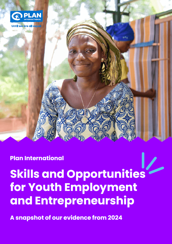 Skills and Opportunities for Youth Employment and Entrepreneurship snapshot report cover.