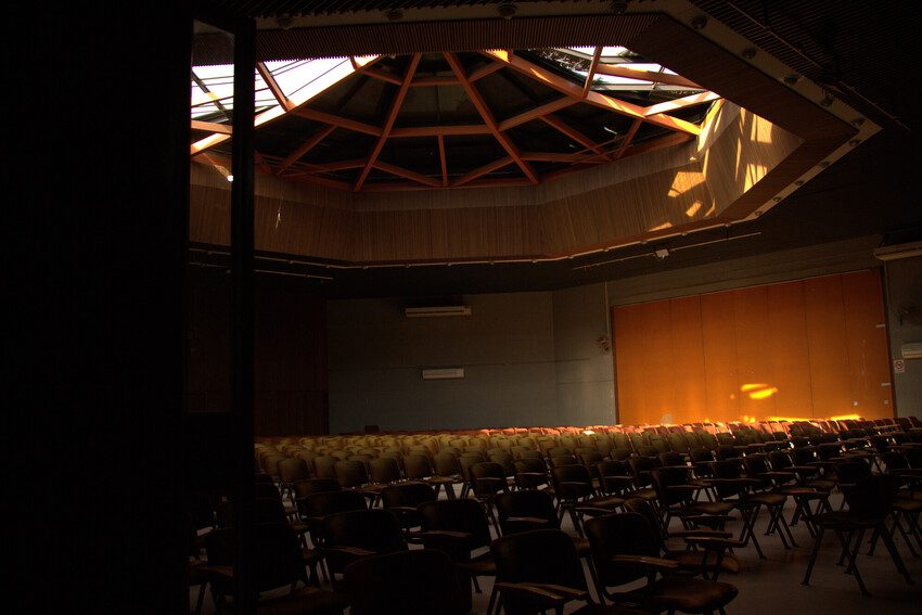 The cultural centre, before.