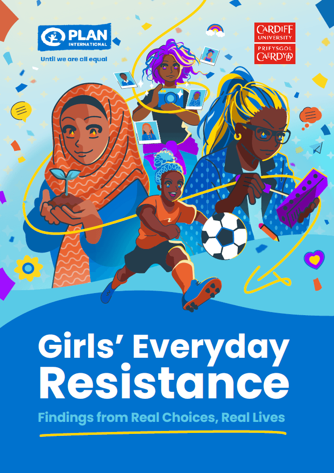 Girls' Everyday Resistance report cover.