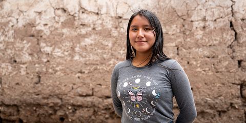 Mitzy, la adolescente que lucha contra la violencia en Cusco 