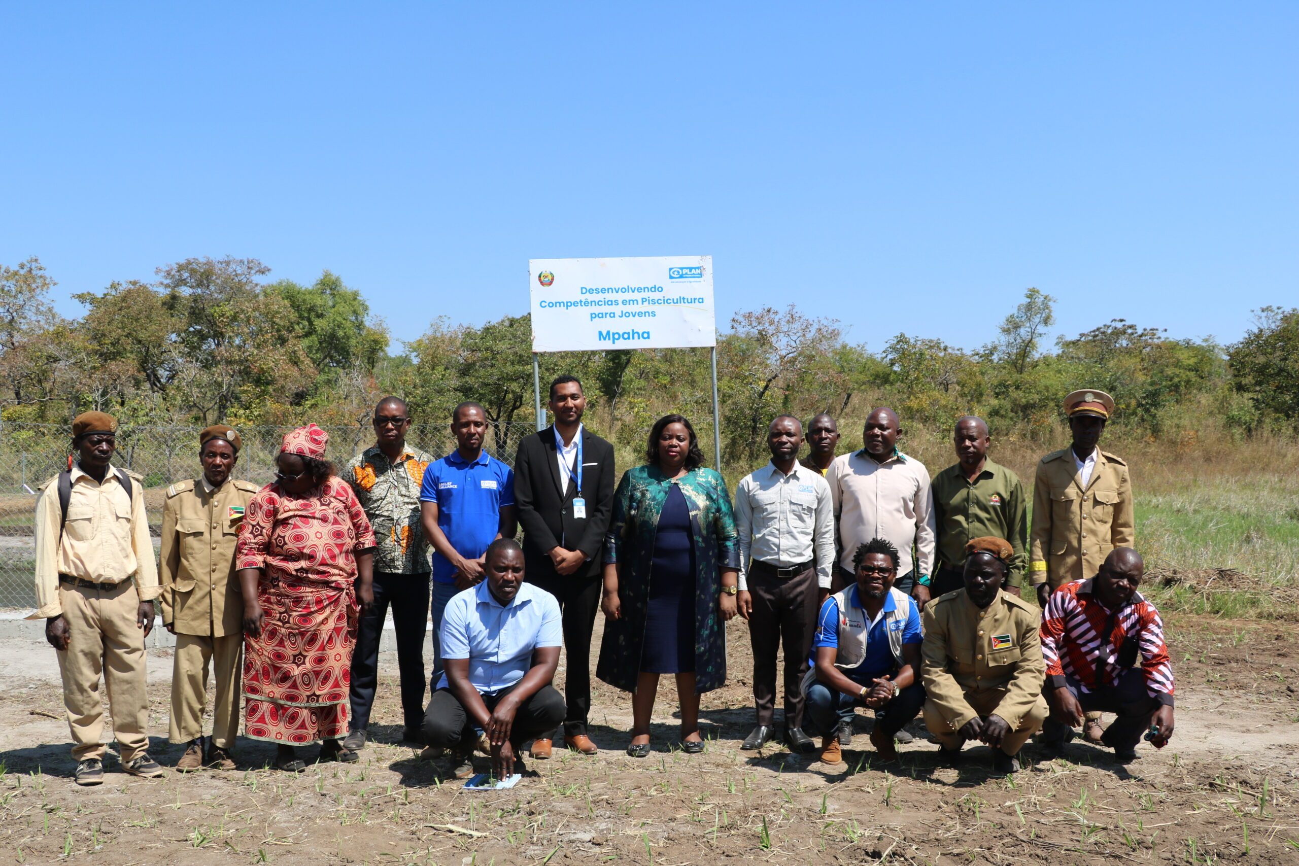 Um dos furos de água instalados em Lugela