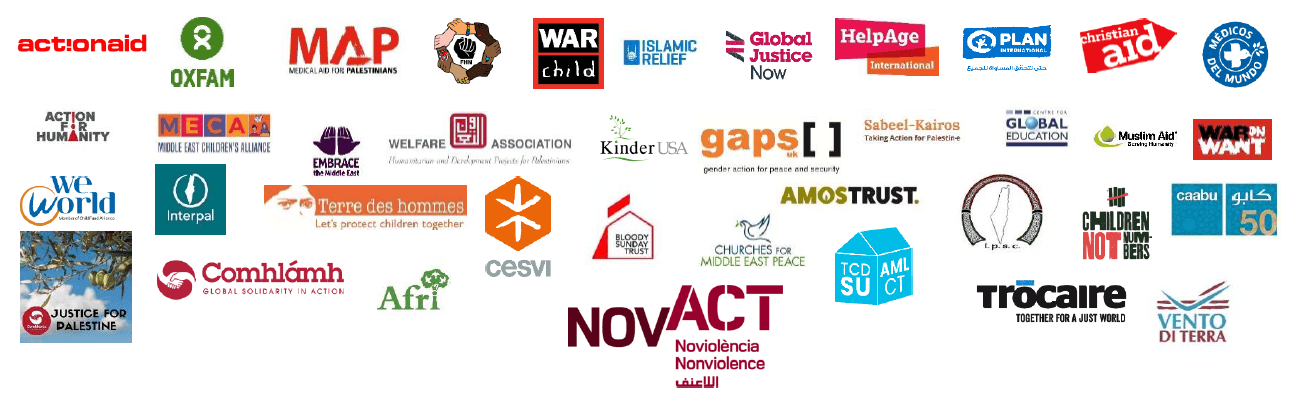 Logos of the signatories on the statement. 