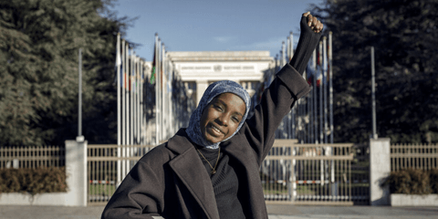 Razan: using her personal struggles as fuel to advocate for change