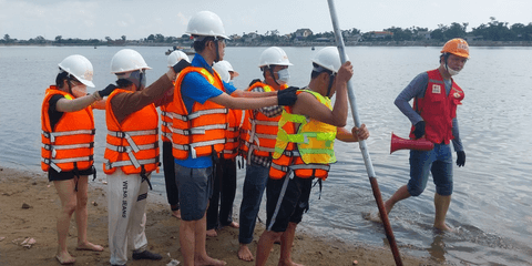 Heroes in life jackets