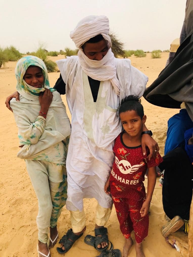 Yunus and sisters.