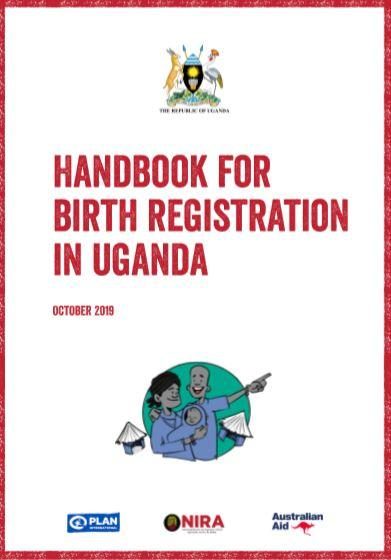 Handbook for birth registration in Uganda cover image
