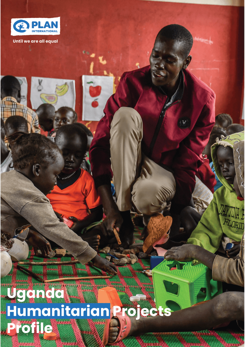 Plan International Uganda Humanitarian Initiatives report cover image