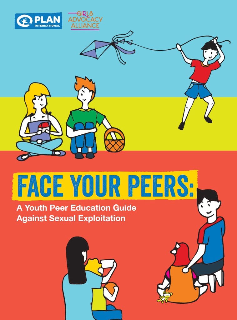 Face Your Peers: A Youth Peer Education Guide Against Sexual Exploitation Cover
