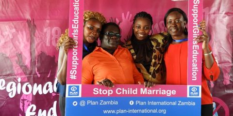 Young people work together to help end child marriage
