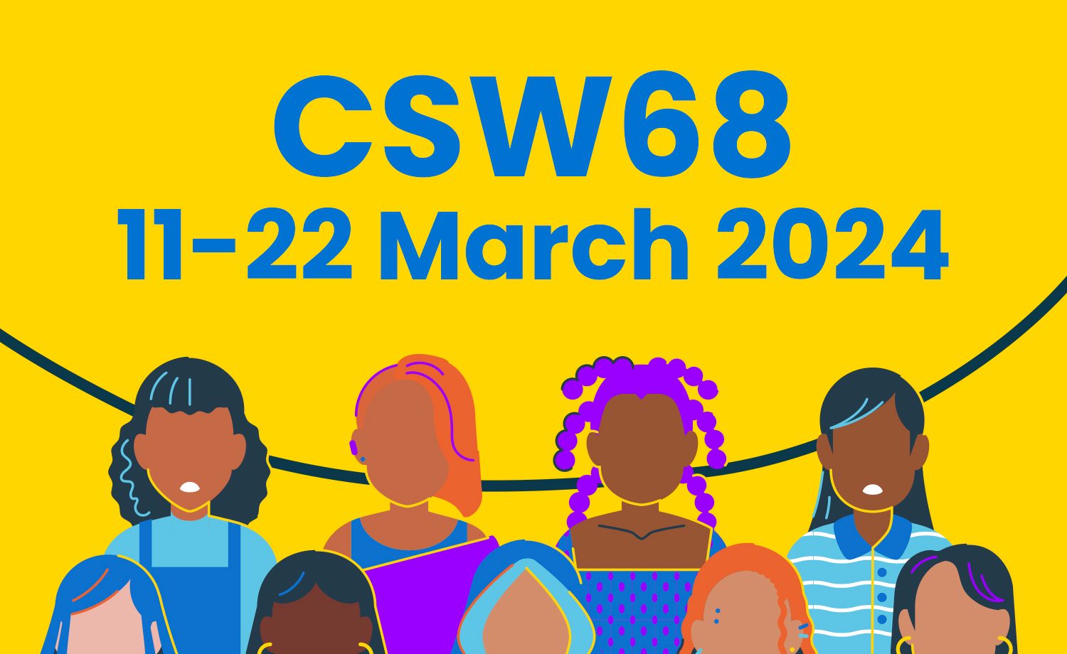 Cover graphic for CSW68, 11-22 March 2024