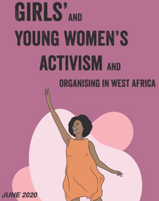 Poster of girls and young women's activism in West Africa