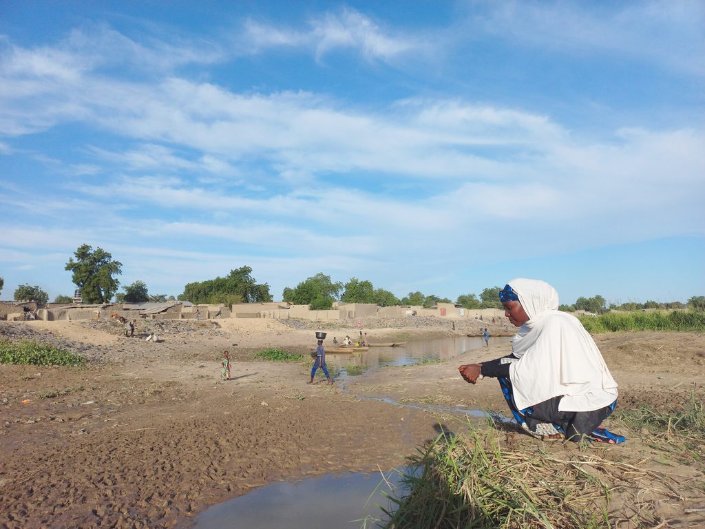 Halima, a 20-year-old community volunteer in Yobe State, Nigeria who attended a three-day training on disaster preparedness and anticipatory action.